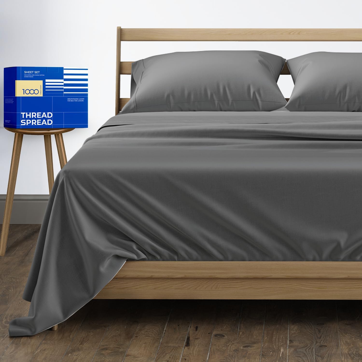 Thread Spread 100% Egyptian Cotton King Size Sheet Set