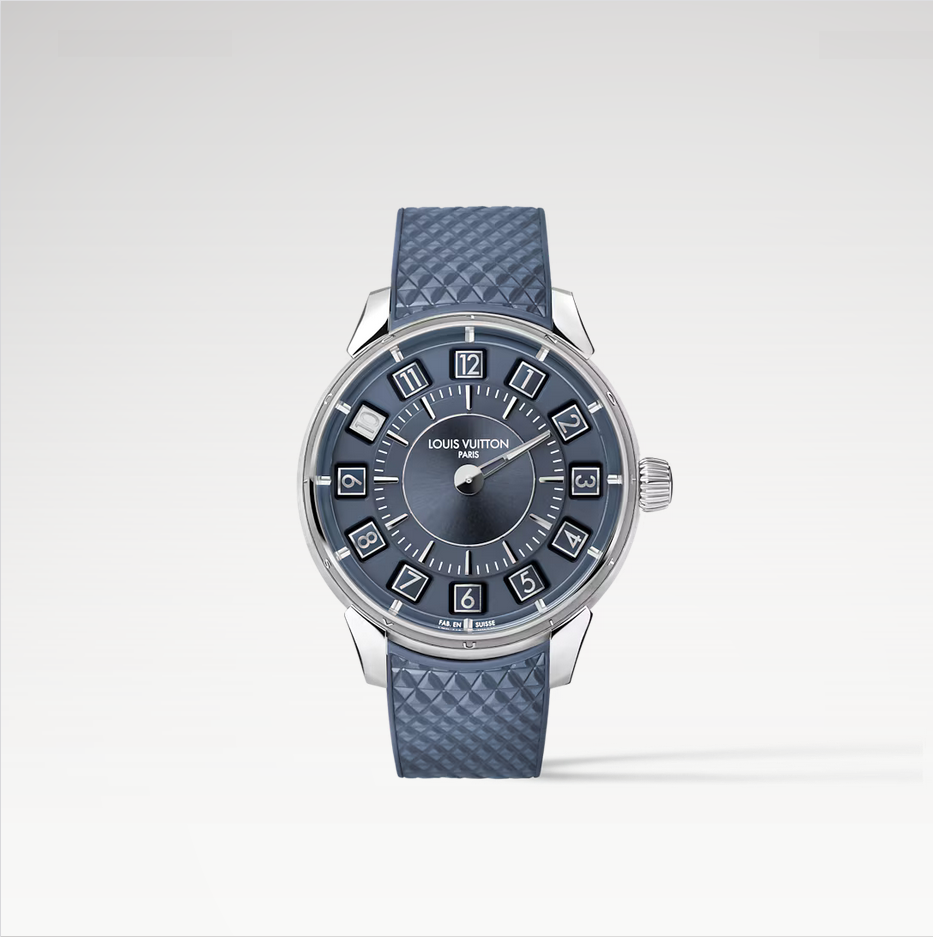 Tambour Taiko Spin Time, Automatic, 39.5mm, White gold