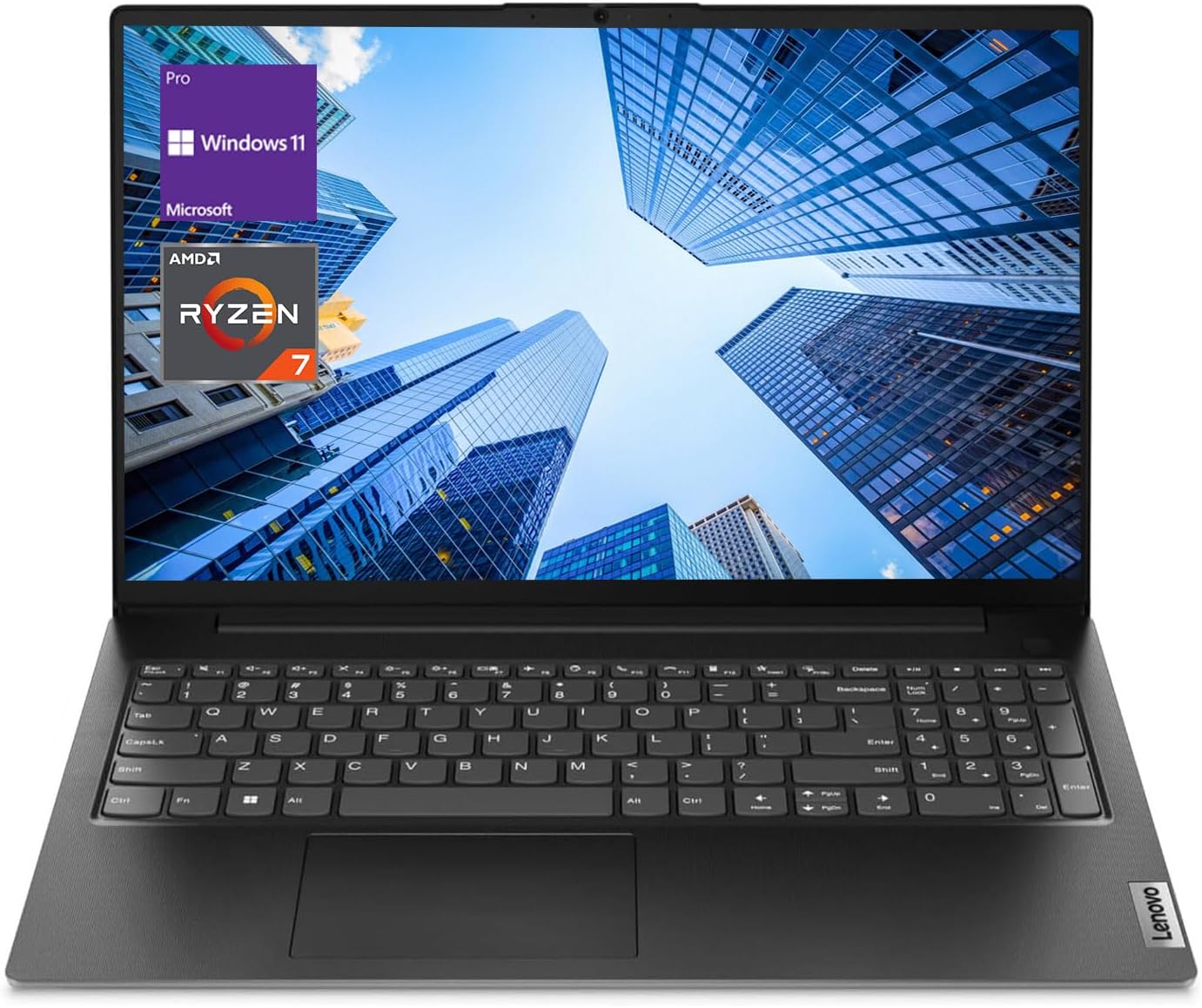Lenovo V-Series V15 Business Laptop, 15.6" FHD Display