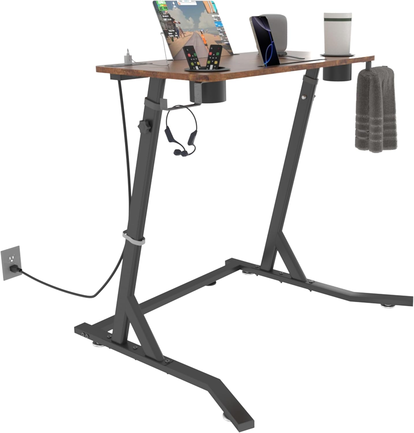 OrigoDeco Bike Desk,Adjustable Cycling Desk