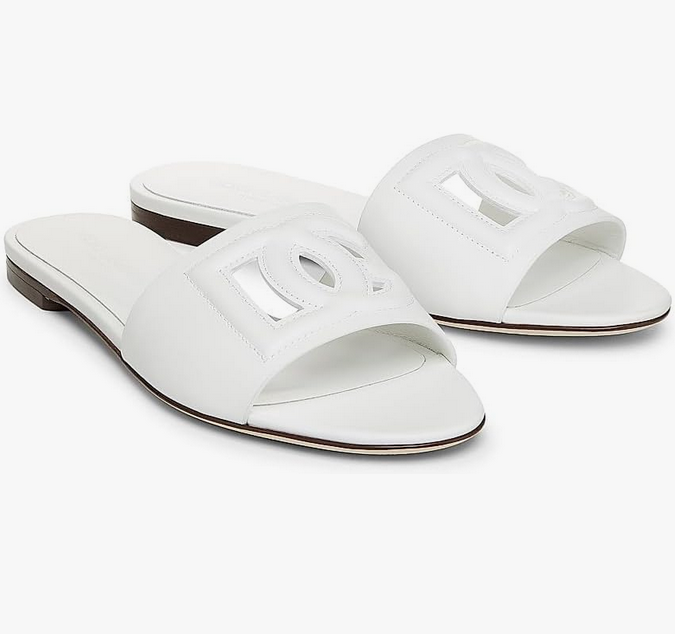 DG Interlocked Leather Sandals