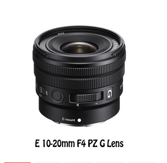Sony E 10-20mm F4 PZ G Lens