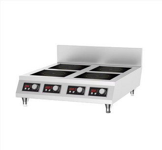 Electric Countertop 4 Burner Quart Table Portable Burner High Power Commercial Cooker