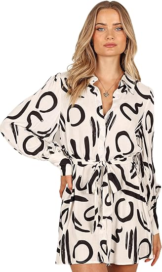 Petal & Pup Women's Cosmo Wrap Mini Dress
