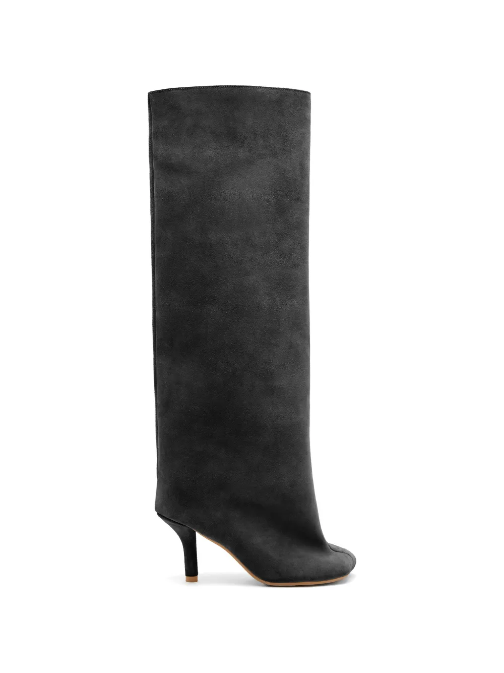 MM6 Maison Margiela  square toe slouch boots