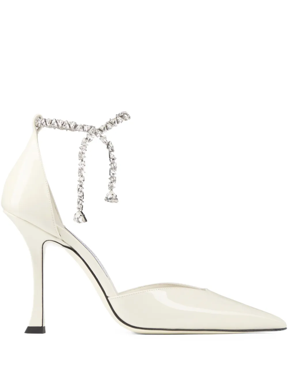 Jimmy Choo 100mm Stevie crystal-embellished pumps