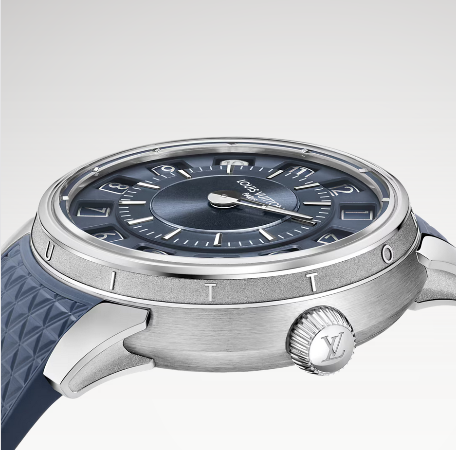 Tambour Taiko Spin Time, Automatic, 39.5mm, White gold