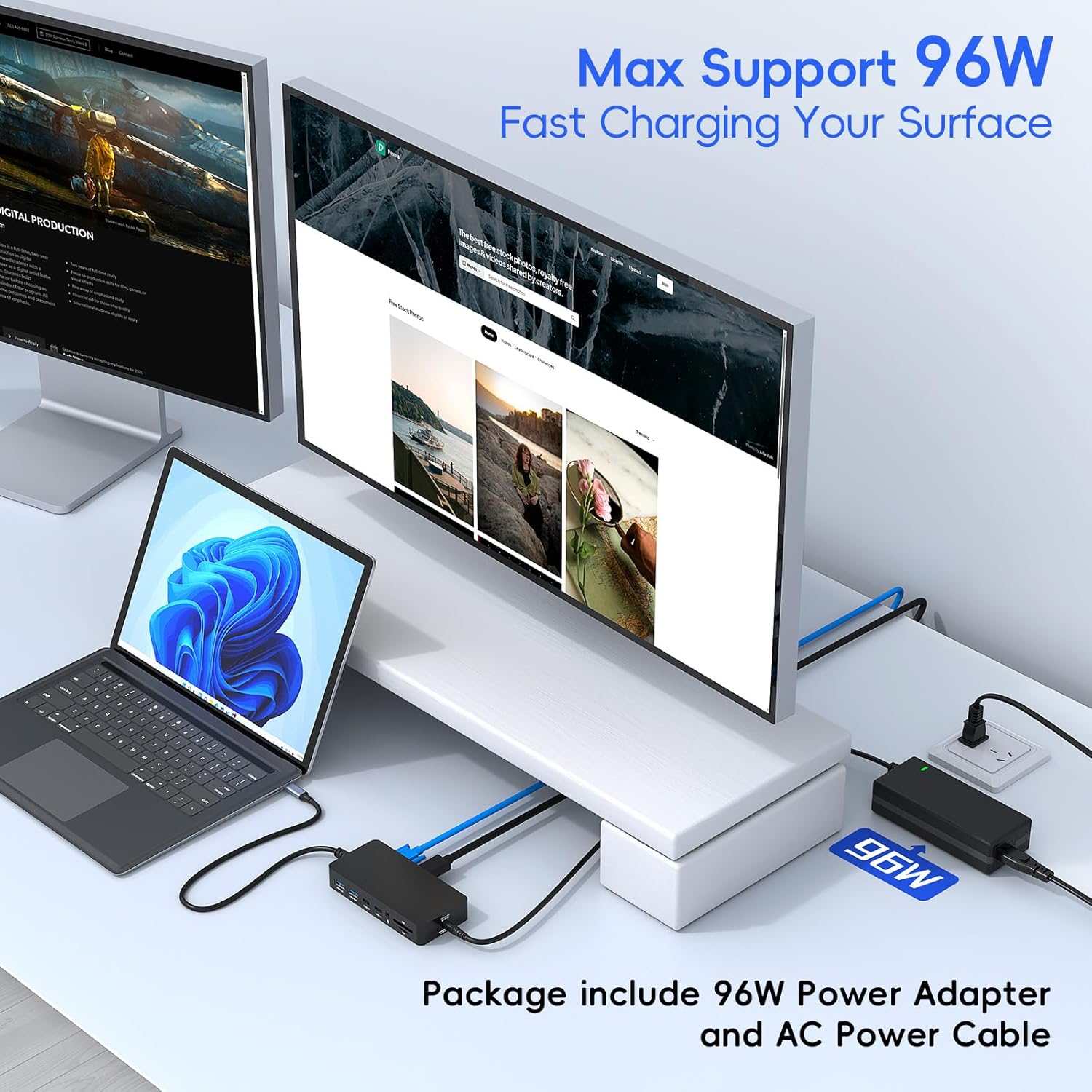 Microsoft Surface Thunderbolt 4 Dock Triple Display 4K