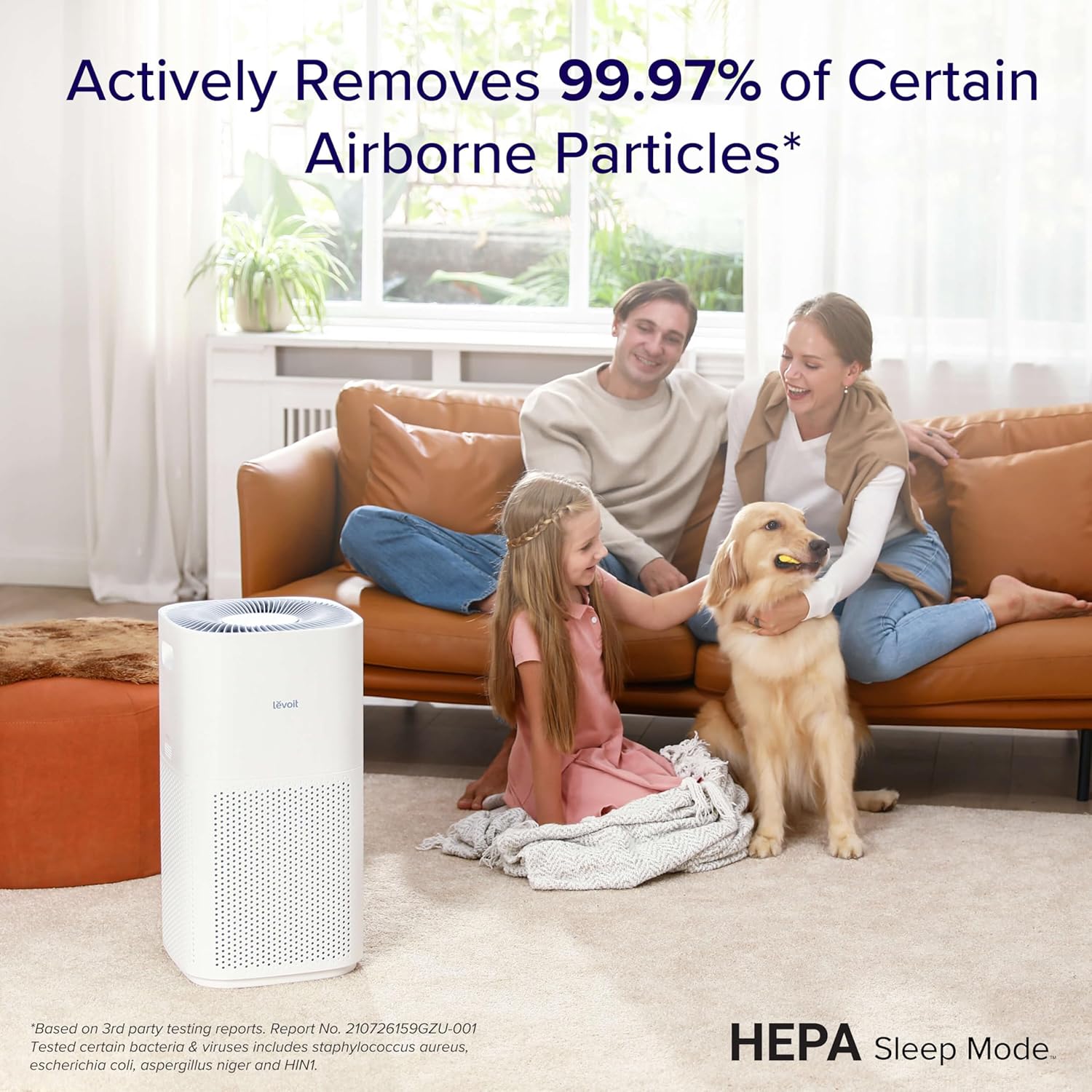 LEVOIT Air Purifiers for Home, Large Room Up to 2933 Ft² With HEPA Sleep Mode