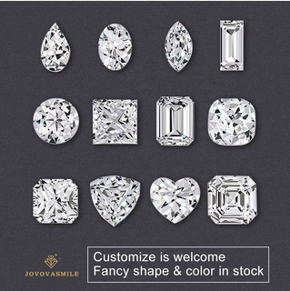 18K White Gold Moissanite