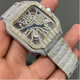 VVS Moissanite Diamond Watch