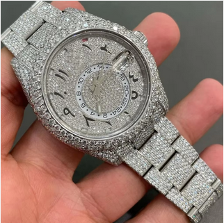 VVS Moissanite Diamond Watch