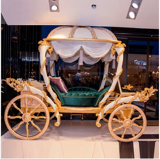 Golden Bed Car For Kids