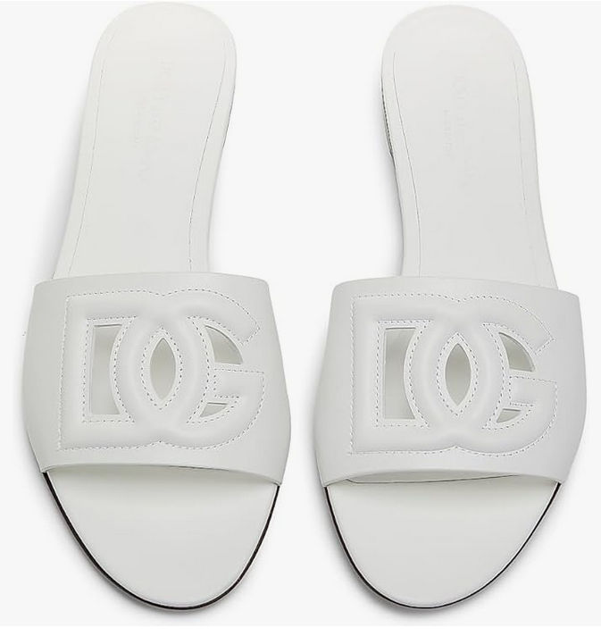 DG Interlocked Leather Sandals