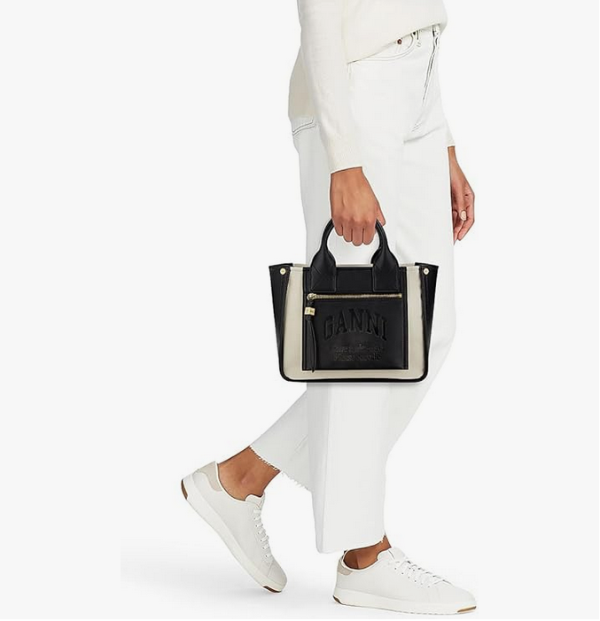 Small Canvas Pocket Tote Bag
