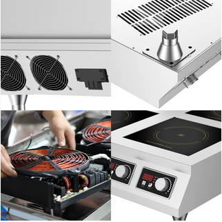 Electric Countertop 4 Burner Quart Table Portable Burner High Power Commercial Cooker