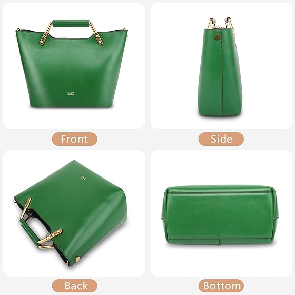 SADI Women's genuine leather crossbody bag -Multiway Shoulder Handbag