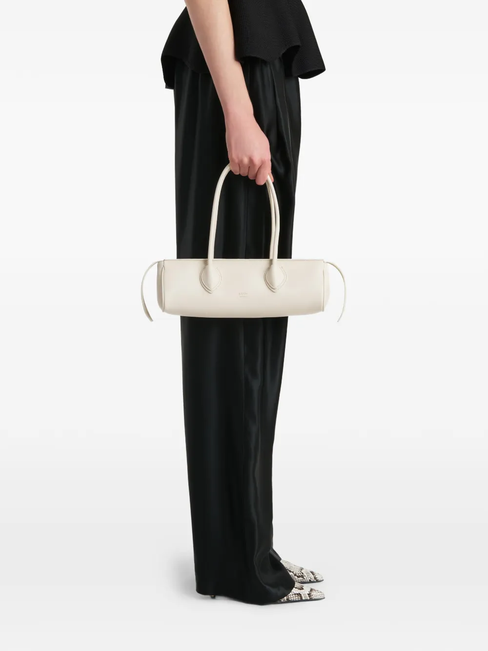 KHAITE  zip fastening leather shoulder bag